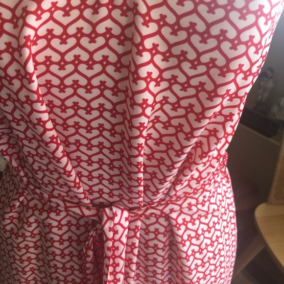 Ann Taylor Red Heart Spaghetti Strap Dress NWT - Picture 2 of 6
